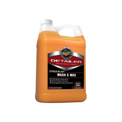Meguiar's Citrus Blast Wash & Wax Car Shampoo (3.79 L)