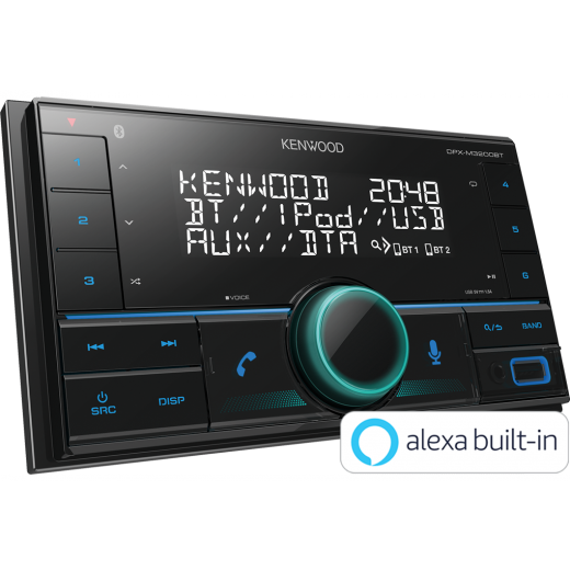 2DIN autorádio bez mechaniky Kenwood DPX-M3200BT - použité zboží