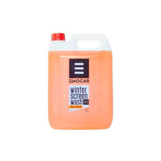 Zimní kapalina do ostřikovačů Ewocar Winter ScreenWash - Fresh orange scent (5 l)