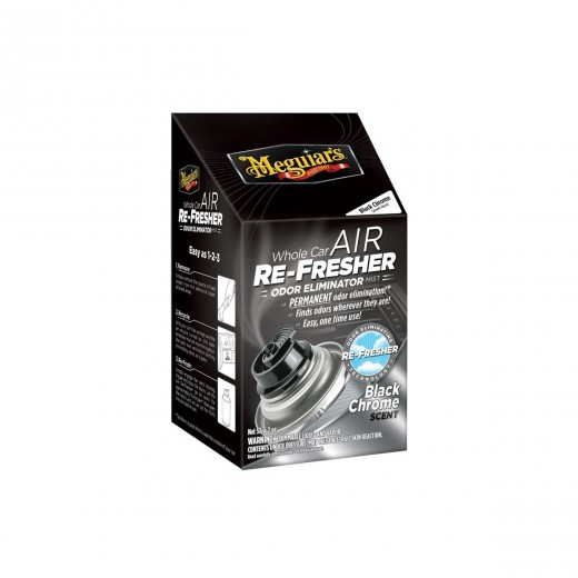 Meguiar's Air Re-Fresher Odor Eliminator - Black Chrome Scent (71g)