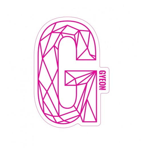 Gyeon G Sticker Pink (100x65.6 mm)
