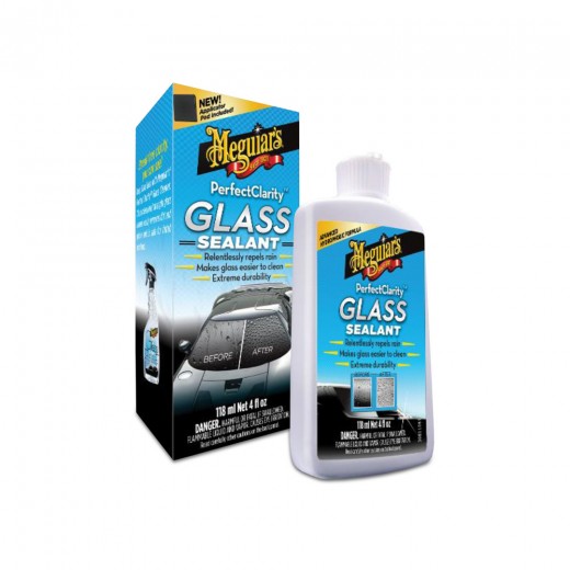 Meguiar's Perfect Clarity Glass Sealant liquid wipers (118 ml)