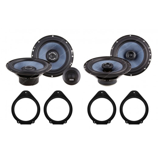 Speakers for Opel Astra J set no. 3
