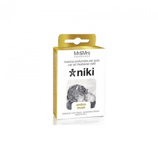 Náhradní náplň Mr&Mrs Fragrance Niki Ambre Musk (anti tobacco)