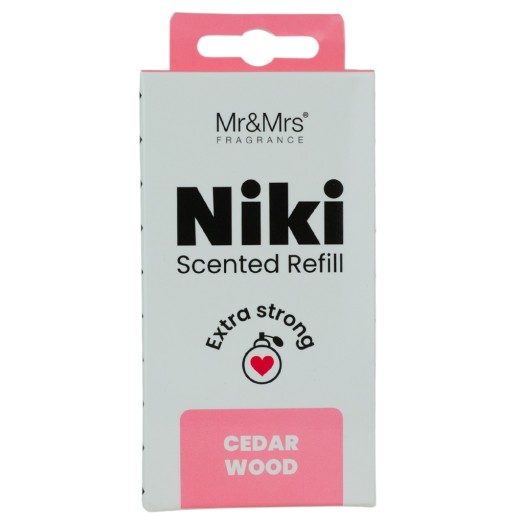 Rezervă de înlocuire Mr&Mrs Fragrance Niki Cedar Wood