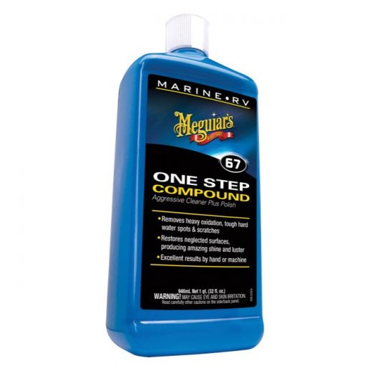 Leštěnka na laminátové povrchy Meguiars Marine One-Step Compound (946 ml)