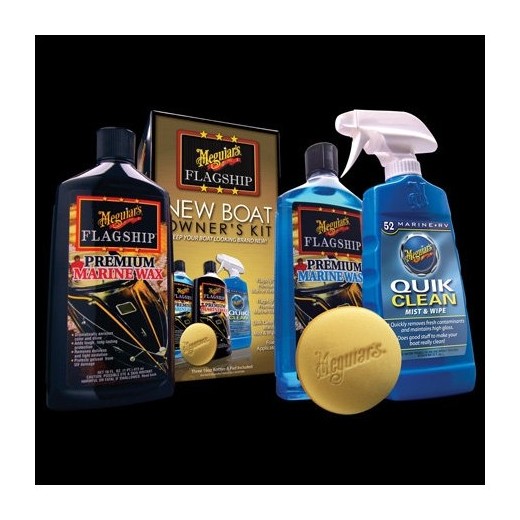 Meguiars flagship new boat owners kit