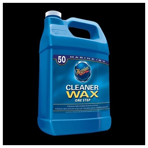 MEGUIARS ONE STEP BOAT/RV CLEANER WAX LIQUID - 3,78l