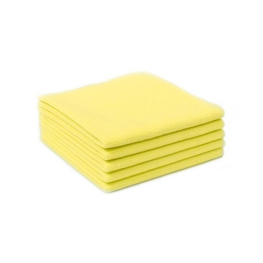 Set de prosoape din microfibră Purestar Speed Polish Multi Towel Mini Yellow
