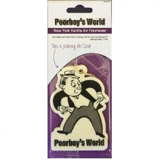 Poorboy's Hanging Air Freshener - New York Vanilla