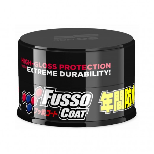 Ceară sintetică Soft99 New Fusso Coat 12 luni Wax Dark (200 g)
