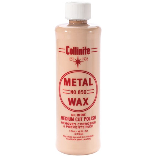 Collinite Metal Wax #850 Metal Polishing Paste (473 ml)