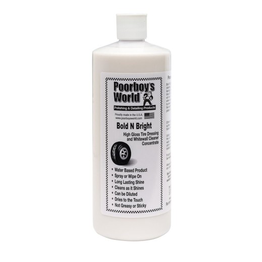 Poorboy's Bold and Bright Tire Dressing (946 ml)