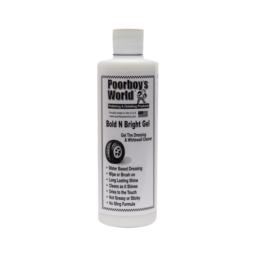 Poorboy's Bold and Bright Tire Dressing Gel (473 ml)