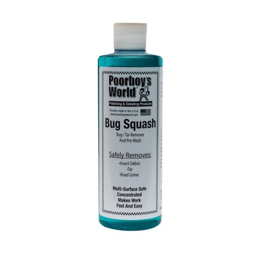 Odstraňovač hmyzu a téru Poorboy's Bug Squash (473 ml)