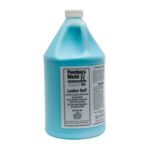 Poorboy's Leather Stuff Leather Cleaner, Conditioner & Protectant (3.78L)