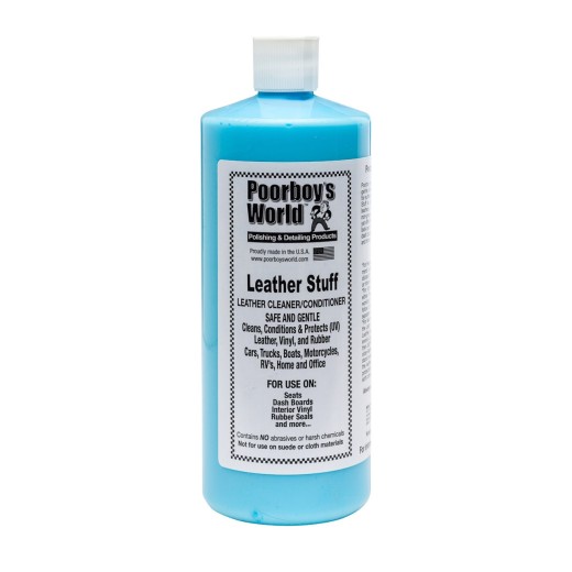 Čistič, kondicionér a ochrana kůže Poorboy's Leather Stuff (946 ml)
