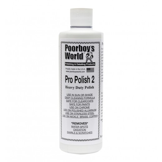 Poorboy's Pro Polish 2 Lac pentru metal și vopsea (473 ml)