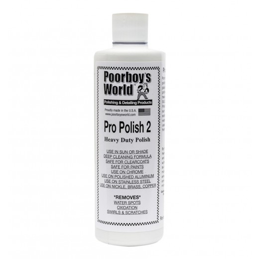 Полиращ препарат за метали и лак Poorboy's Pro Polish 2 (473 ml)