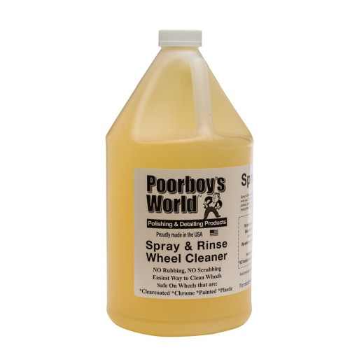 Poorboy's Spray and Rinse Wheel Cleaner (3.78 L)