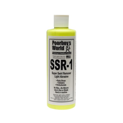 Nejjemnější lešticí pasta Poorboy's SSR 1 Light Abrasive Swirl Remover (473 ml)