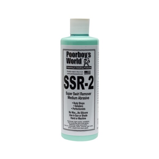 Poorboy's SSR 2 Medium Abrasive Swirl Remover (473 ml)