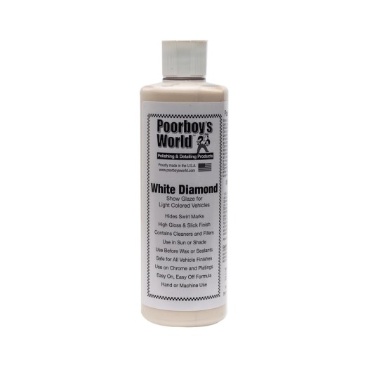 Glaze for light colors Poorboy's White Diamond Show Glaze (473 ml)