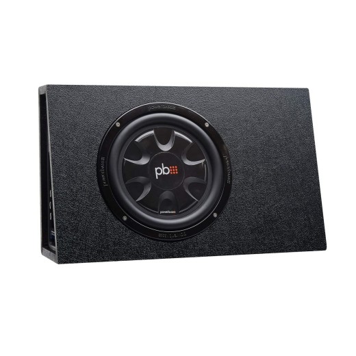 Subwoofer in a Powerbass PS-WB101T box
