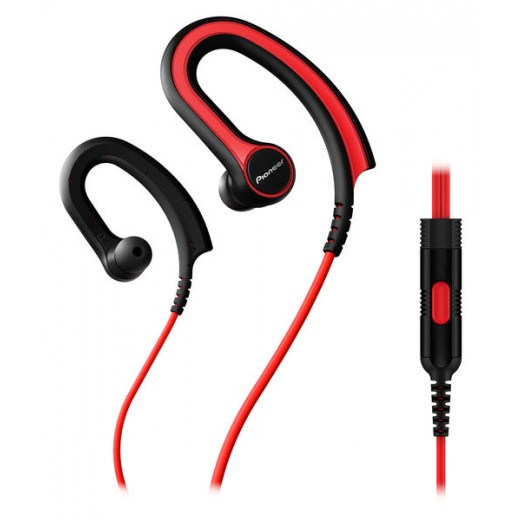 Sportovní sluchátka Pioneer SE-E711T-R červená
