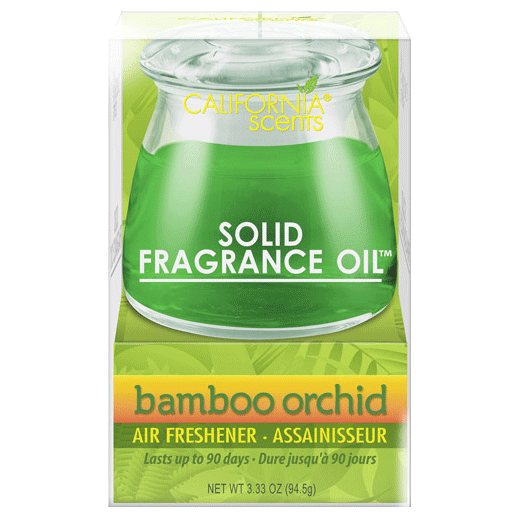 vůně California scents solid fragrance oil bamboo orchid