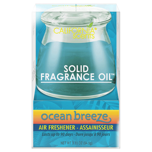 vůně California scents solid fragrance oil ocean breeze