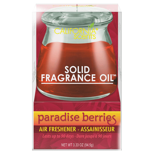 vůně California scents solid fragrance oil paradise berries