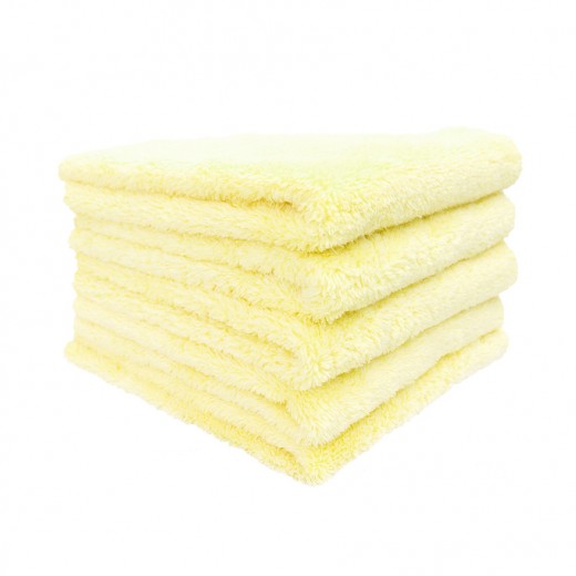 Microfiber towel Purestar Plush Light Buffing Towel Yellow
