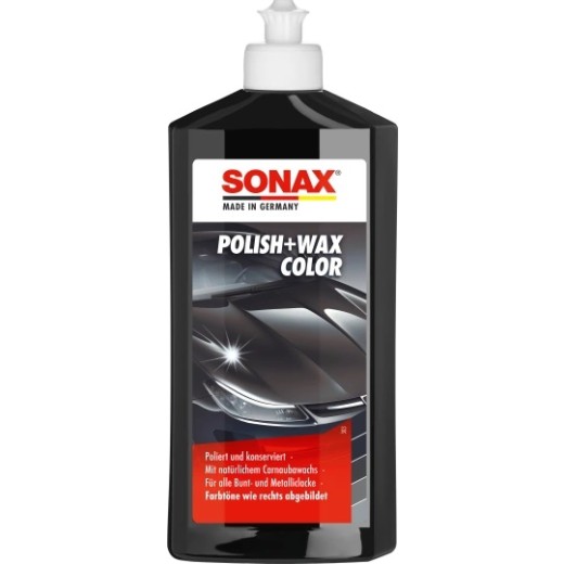 Sonax barevná leštěnka černá - 500 ml