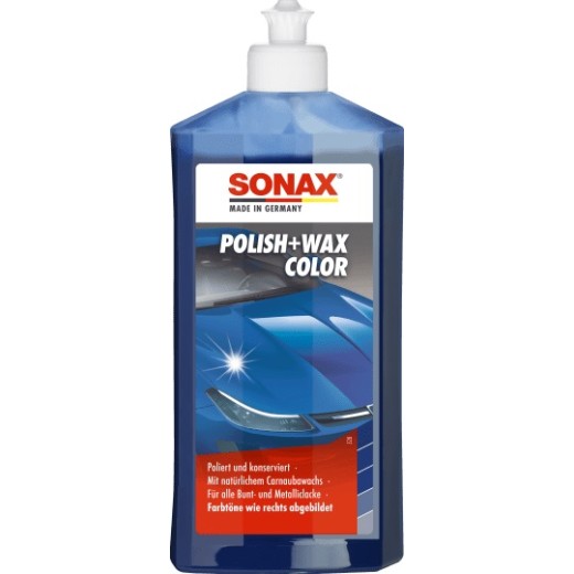 Sonax barevná leštěnka modrá - 500 ml