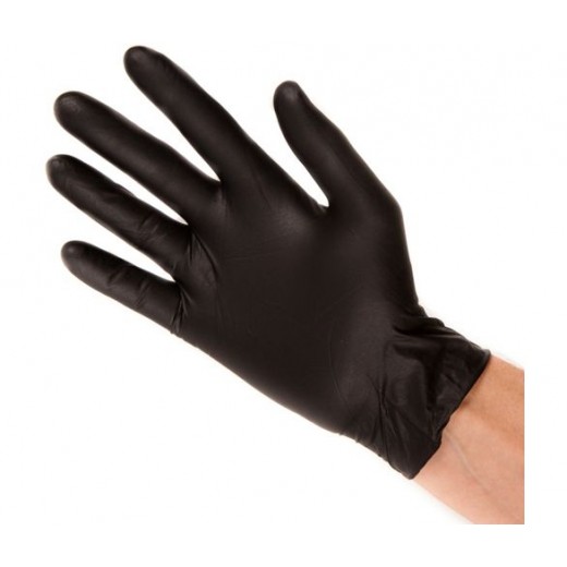 Chemicky odolná nitrilová rukavice Black Mamba Nitrile Glove - M