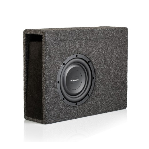 Subwoofer în cutie Gladen RS-X 08 SLIM VB-CU