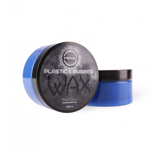 Protecția materialelor plastice și anvelopelor Infinity Wax Rubber and Plastics Wax (200 g)