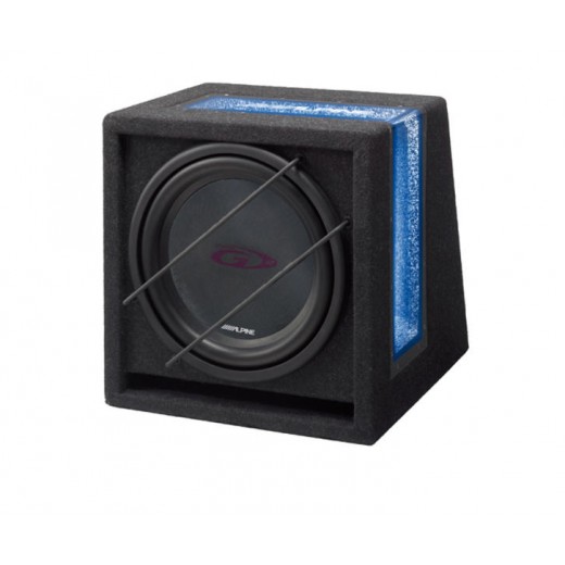 Alpine SBG-1044BR subwoofer u kutiji