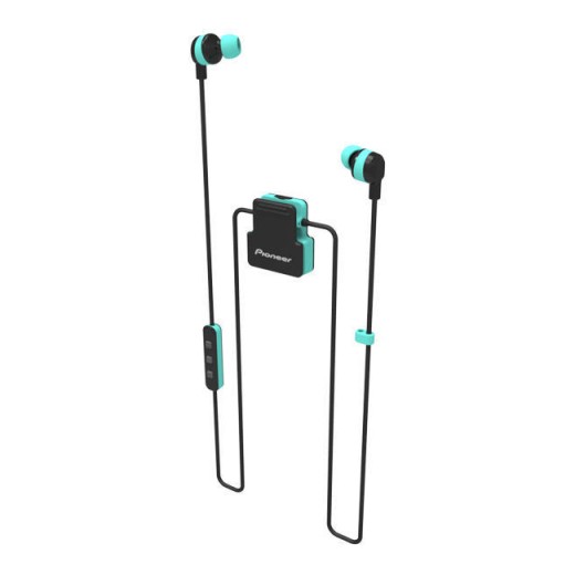 Bluetooth sluchátka Pioneer SE-CL5BT-GR světle zelená