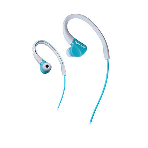 Sportovní sluchátka Pioneer SE-E3-GR světle modrá