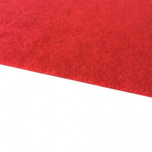 Červený samolepící potahový koberec SGM Carpet Red Adhesive