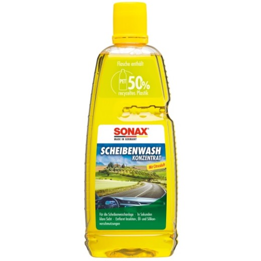 Sonax letní kapalina do ostřikovačů - koncentrát 1:10 citrus - 1000 ml