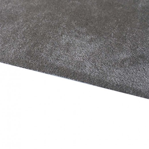 Světle šedý umělý semiš SGM Suede Light Grey