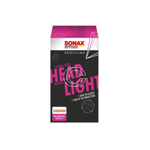 Keramické ochranna světlometů Sonax PROFILINE Ceramic Coating CC Headlight (10 Pack)