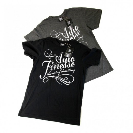 Tričko Auto Finesse Black T-Shirt L
