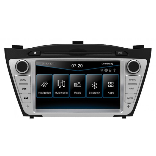 Autorádio ESX Naviceiver VN720-HY-IX35 pro Hyundai iX35, Hyundai iX35 Facelift 2014