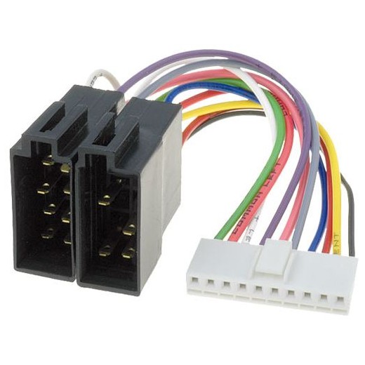 Kenwood 10 пин - ISO конектор