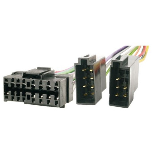 JVC 16 pini - conector ISO