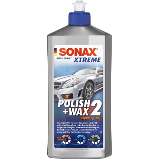 Leštěnka s voskem Sonax Xtreme Polish & Wax 2 Hybrid NPT - 500 ml